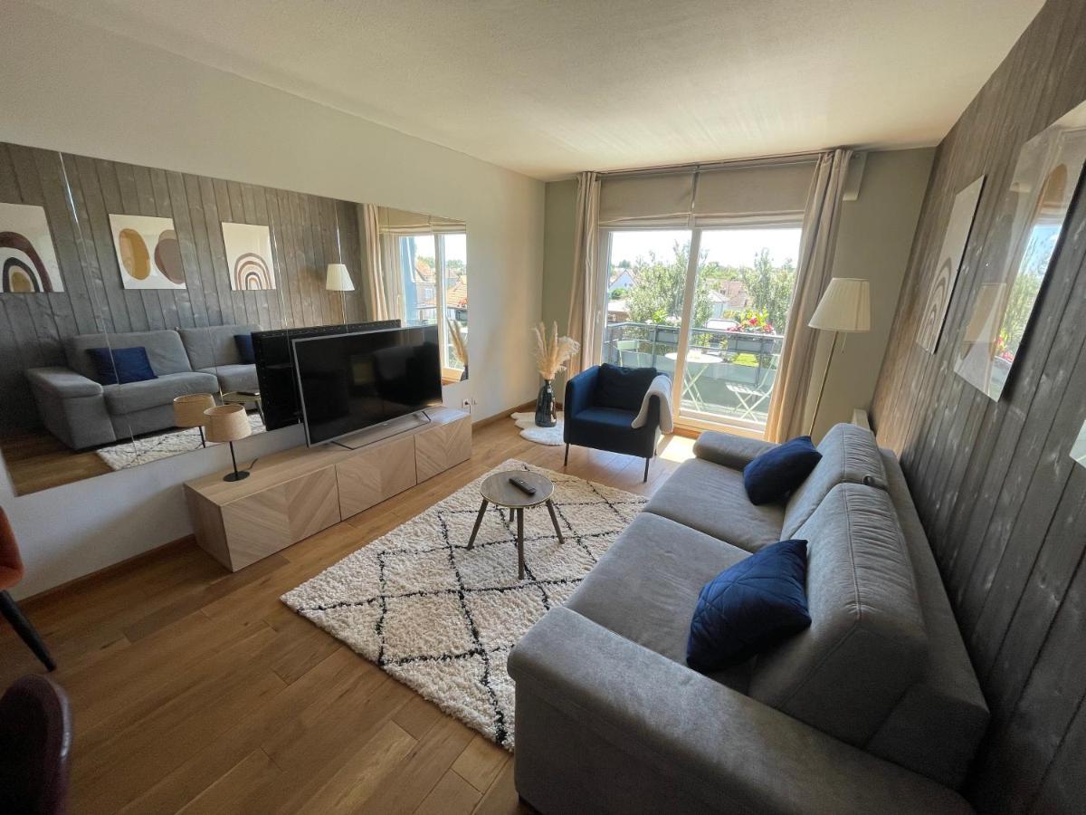 Apartament Mizar, Joli Appt Renove Avec Parking Et Balcon Courseulles-sur-Mer Zewnętrze zdjęcie